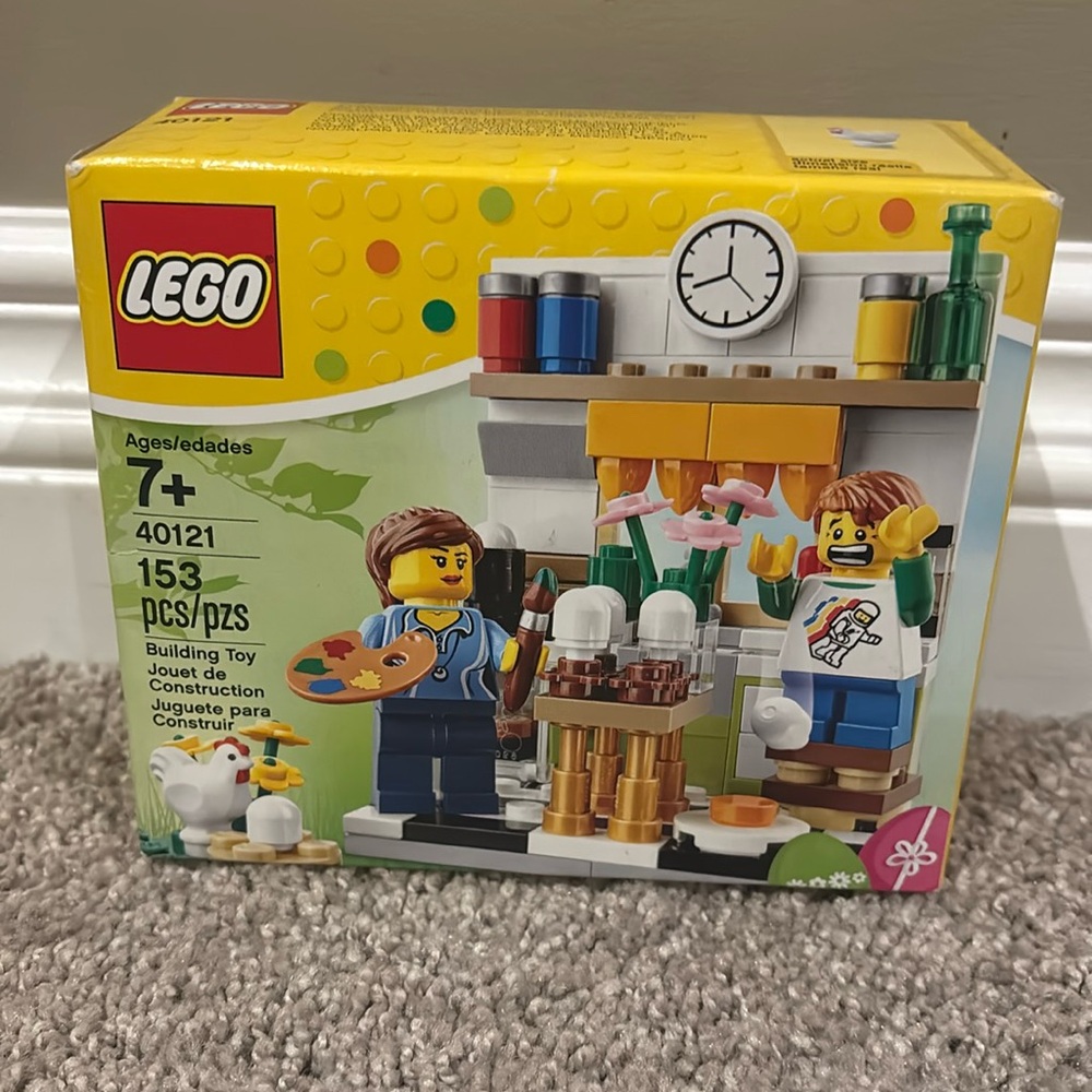 Lego Painting Easter Eggs